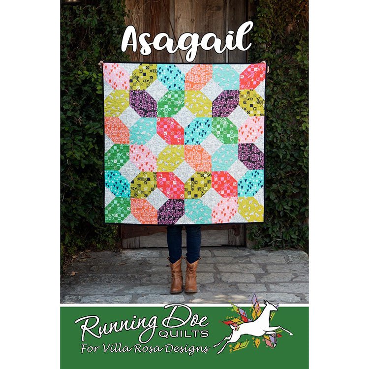 Asagail Quilt Pattern PDF Download - Villa Rosa Designs from Fort Worth Fabric Studio