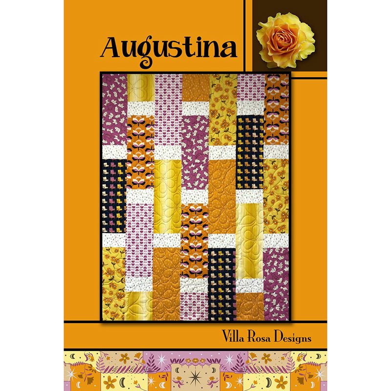 Augustina Quilt Pattern - Villa Rosa Designs from Fort Worth Fabric Studio
