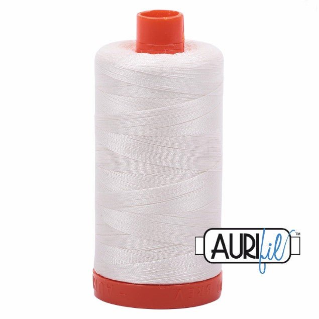 Aurifil Cotton Mako Thread Chalk 50wt MK50 - 2026 Thread by Aurifil