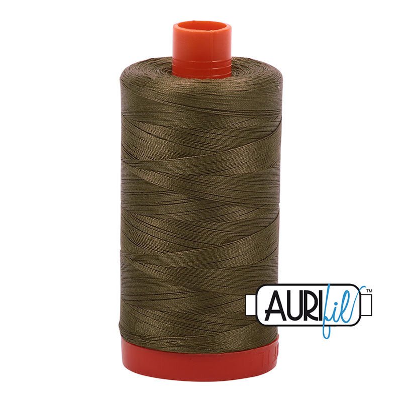 Aurifil Cotton Mako Thread Dark Sandstone 50wt MK50 - 1318 - Aurifil from Fort Worth Fabric Studio