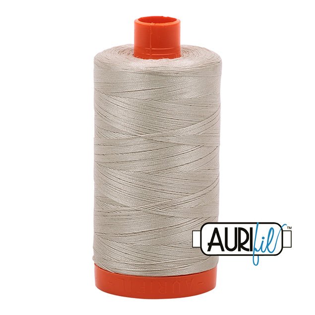 Aurifil Cotton Mako Thread Moondust 50wt MK50 - 6725 Thread by Aurifil