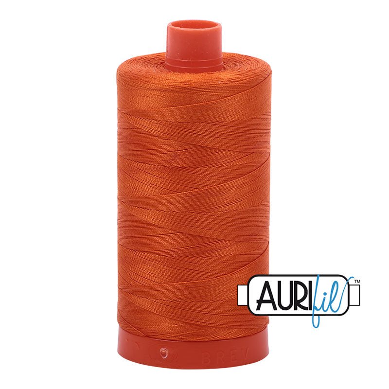 Aurifil Cotton Mako Thread Orange 50wt MK50 - 2235 - Aurifil from Fort Worth Fabric Studio