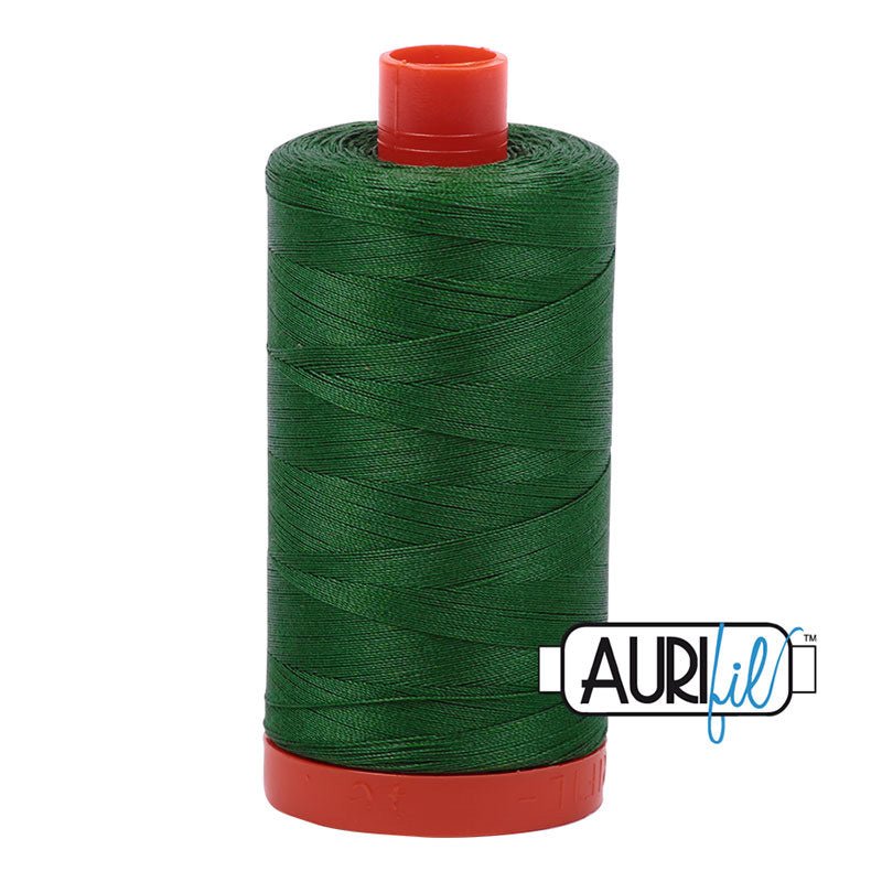 Aurifil Cotton Mako Thread Pine 50wt MK50 - 2892 - Aurifil from Fort Worth Fabric Studio