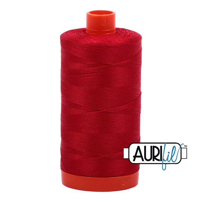 Aurifil Cotton Mako Thread Red 50wt MK50 - 2250 - Aurifil from Fort Worth Fabric Studio