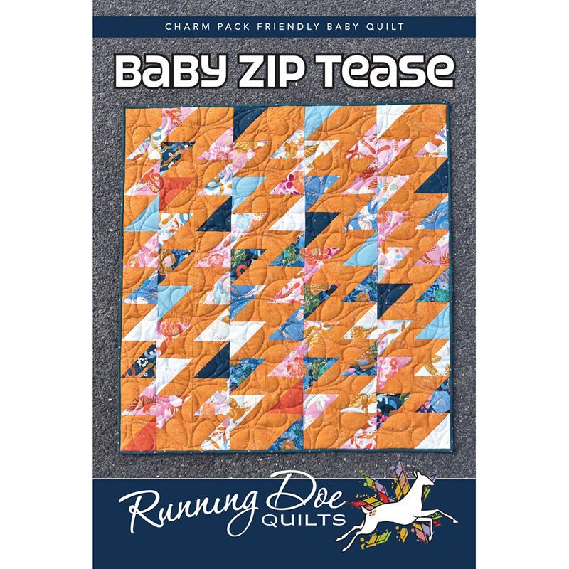 Baby Zip Tease Quilt Pattern - Villa Rosa Designs from Fort Worth Fabric Studio