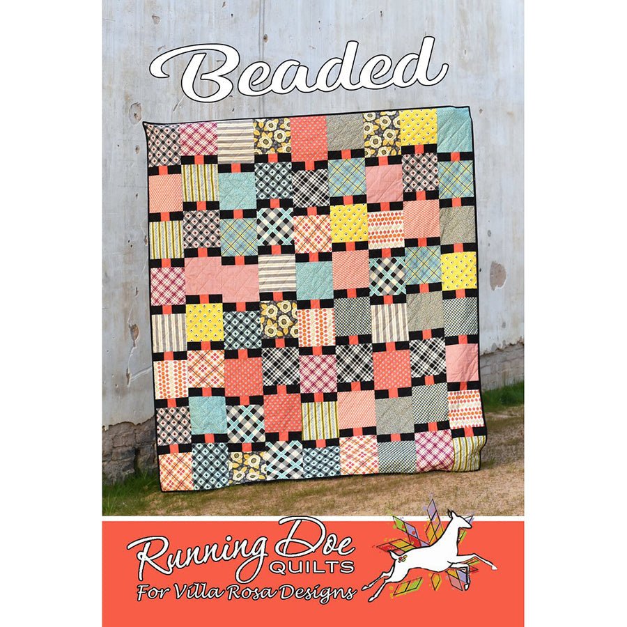 Beaded Quilt Pattern PDF Download - Villa Rosa Designs from Fort Worth Fabric Studio