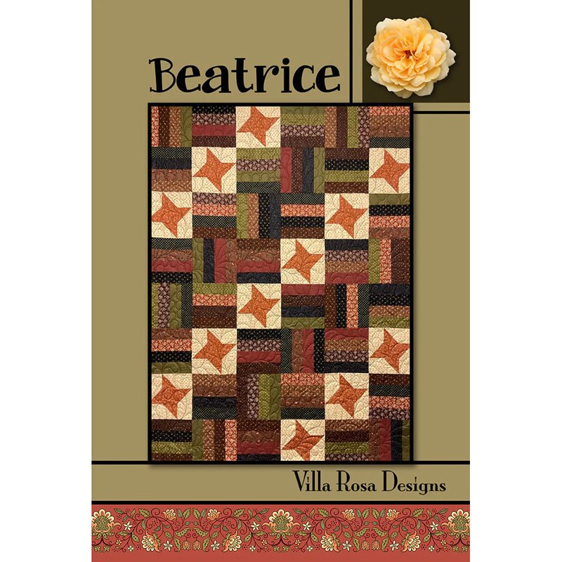 Beatrice Quilt Pattern - Villa Rosa Designs from Fort Worth Fabric Studio