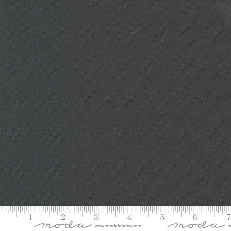 Bella Solids Charcoal - Moda from Fort Worth Fabric Studio