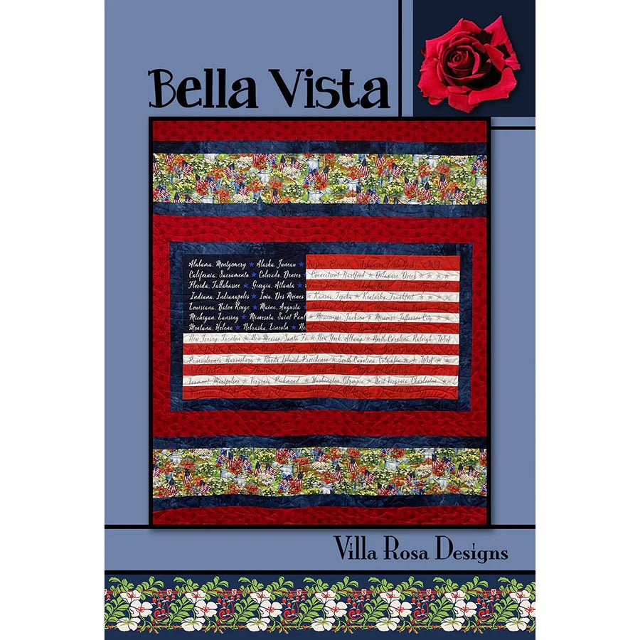 Bella Vista Quilt Pattern PDF Download - Villa Rosa Designs from Fort Worth Fabric Studio