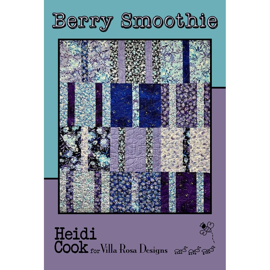 Berry Smoothie Quilt Pattern - Villa Rosa Designs from Fort Worth Fabric Studio
