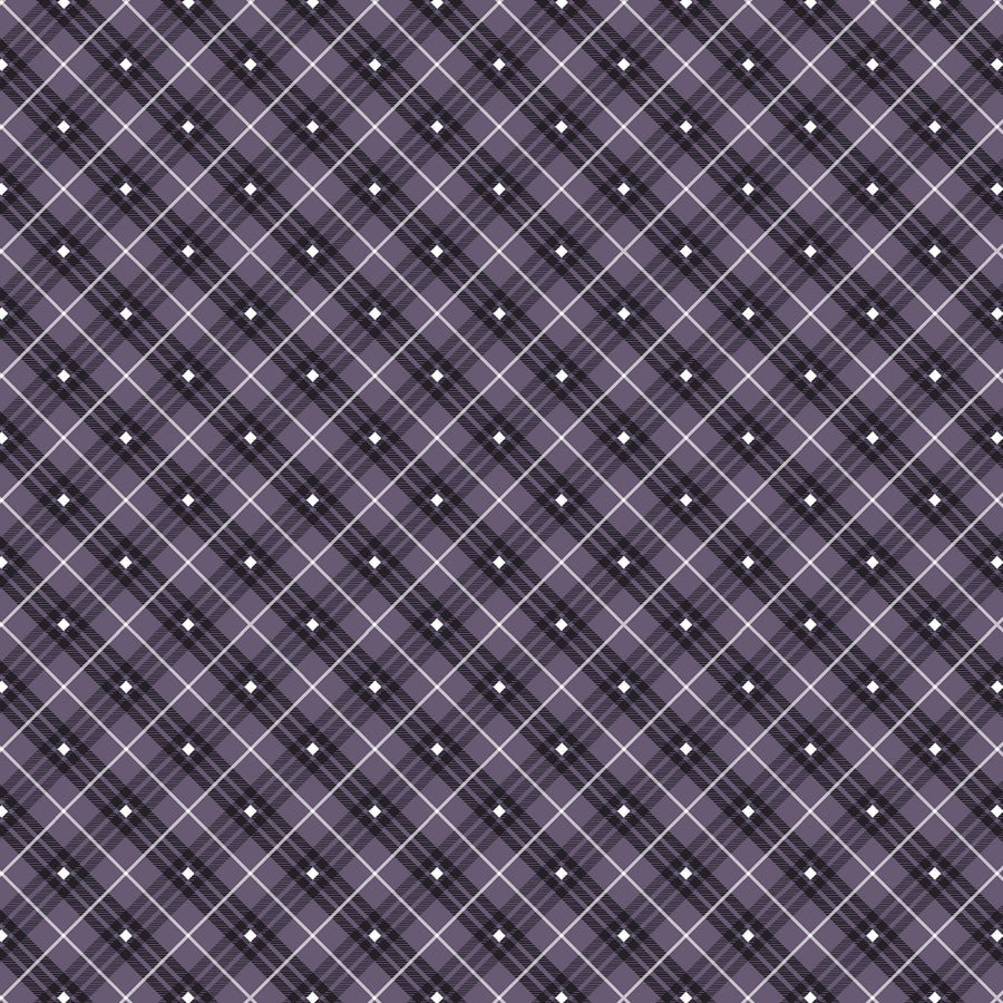 Bias Plaid Basics Purple - Henry Glass from Fort Worth Fabric Studio