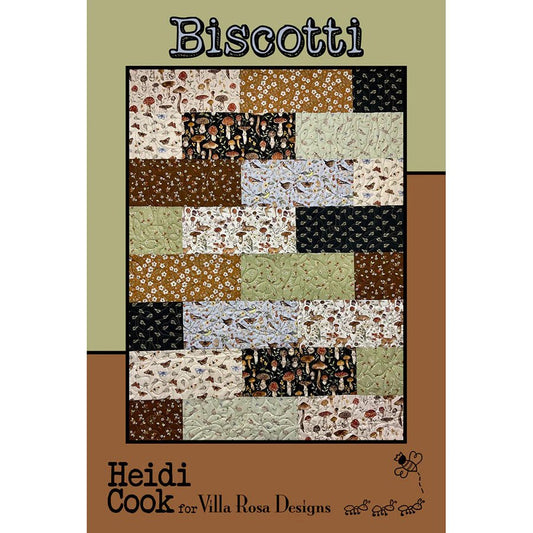 Biscotti Quilt Pattern - Villa Rosa Designs from Fort Worth Fabric Studio