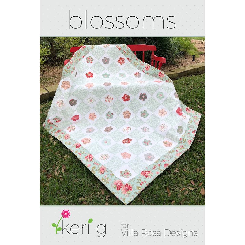 Blossoms Quilt Pattern PDF Download - Villa Rosa Designs from Fort Worth Fabric Studio
