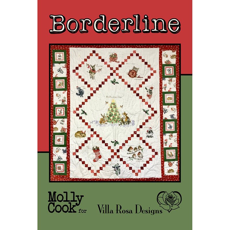 Borderline Quilt Pattern PDF Download - Villa Rosa Designs from Fort Worth Fabric Studio
