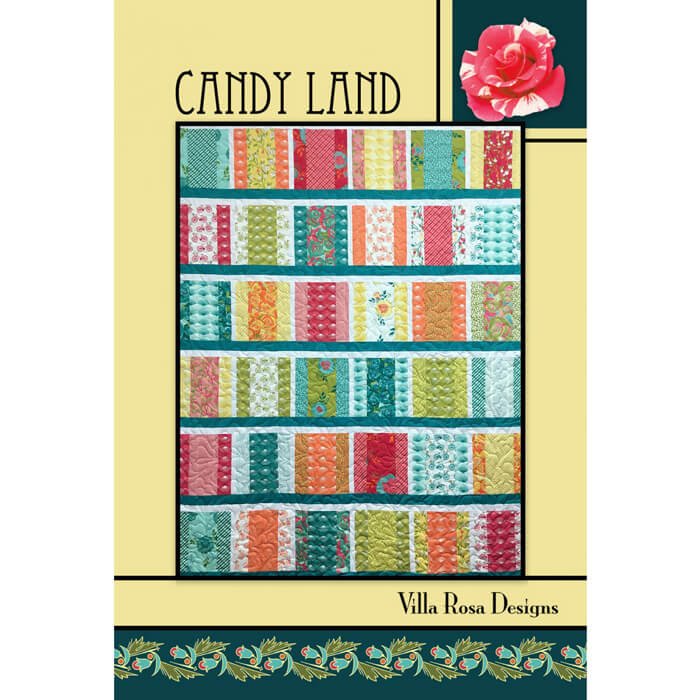 Candy Land Quilt Pattern PDF Download - Villa Rosa Designs from Fort Worth Fabric Studio