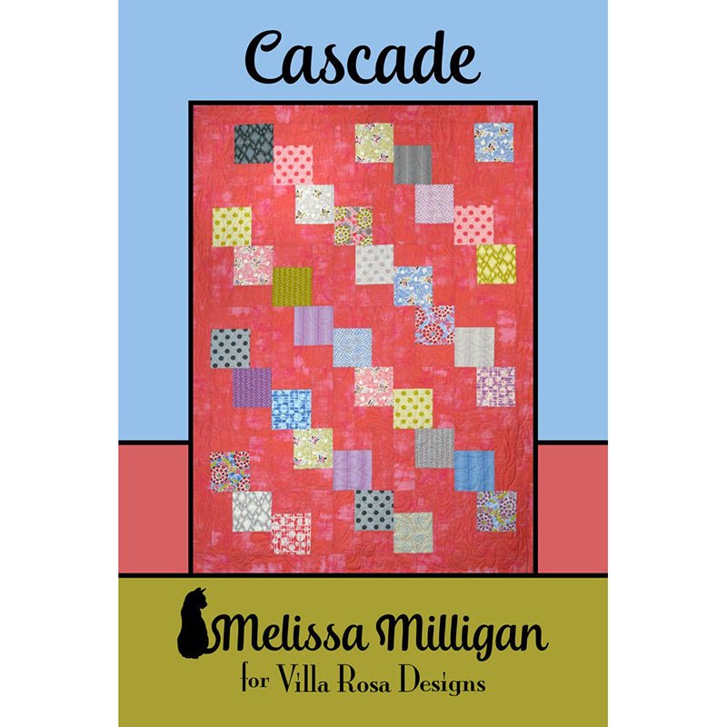Cascade Quilt Pattern PDF Download - Villa Rosa Designs from Fort Worth Fabric Studio