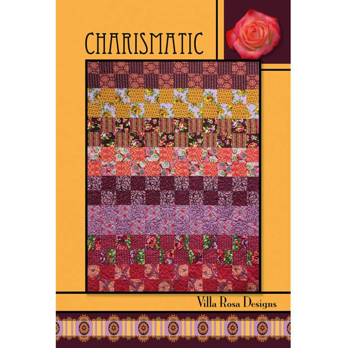 Charismatic Quilt Pattern PDF Download - Villa Rosa Designs from Fort Worth Fabric Studio
