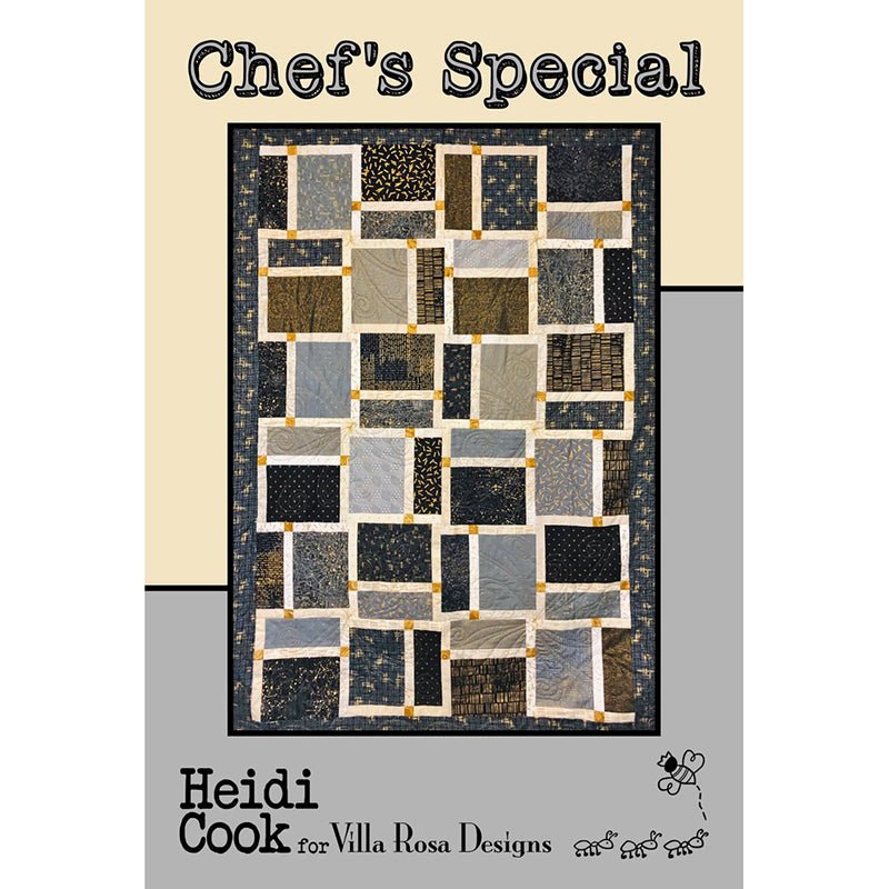 Chef's Special Quilt Pattern Pattern by Villa Rosa Designs