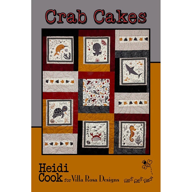 Crab Cakes Quilt Pattern PDF Download - Villa Rosa Designs from Fort Worth Fabric Studio
