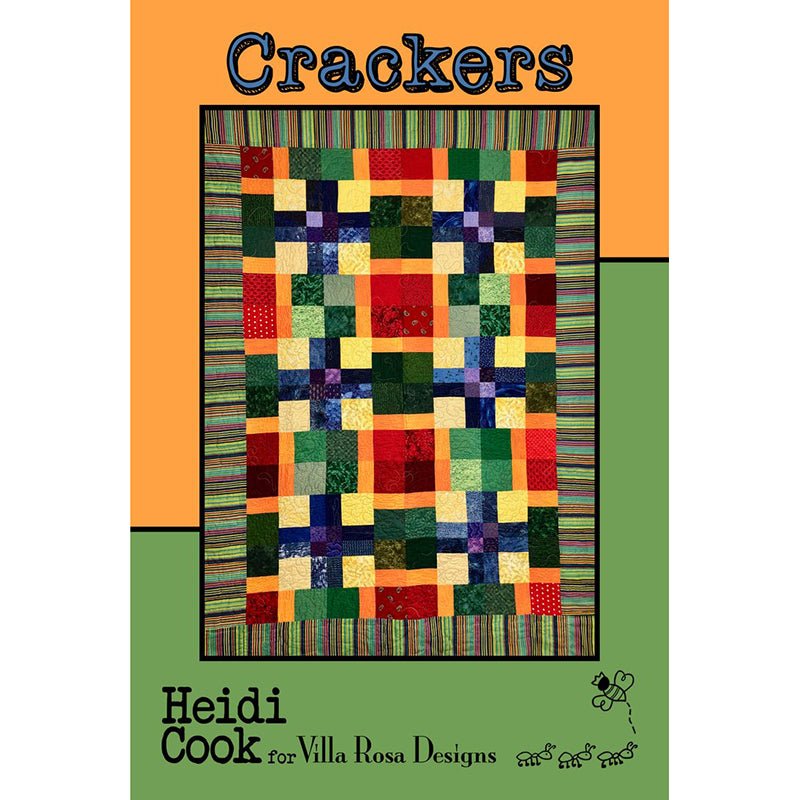 Crackers Quilt Pattern - Villa Rosa Designs from Fort Worth Fabric Studio