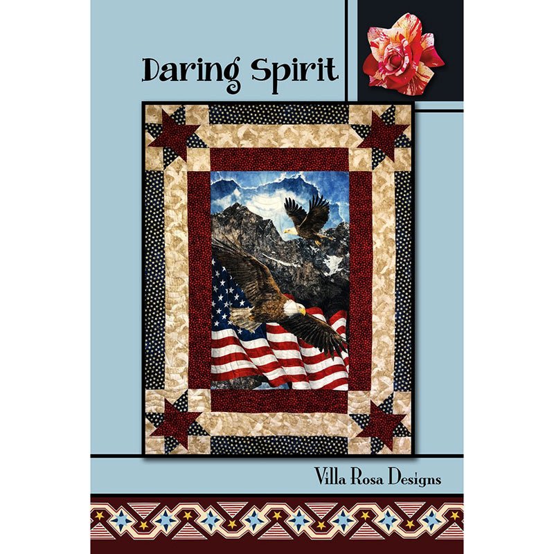 Daring Spirit Quilt Pattern Pattern by Villa Rosa Designs