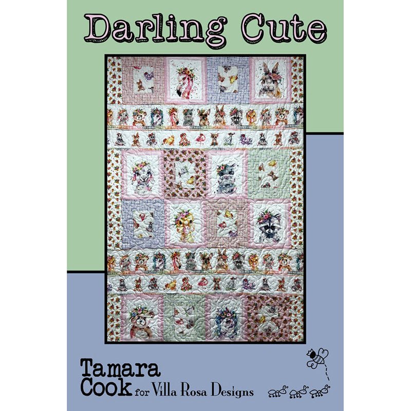 Darling Cute Quilt Pattern PDF Download - Villa Rosa Designs from Fort Worth Fabric Studio