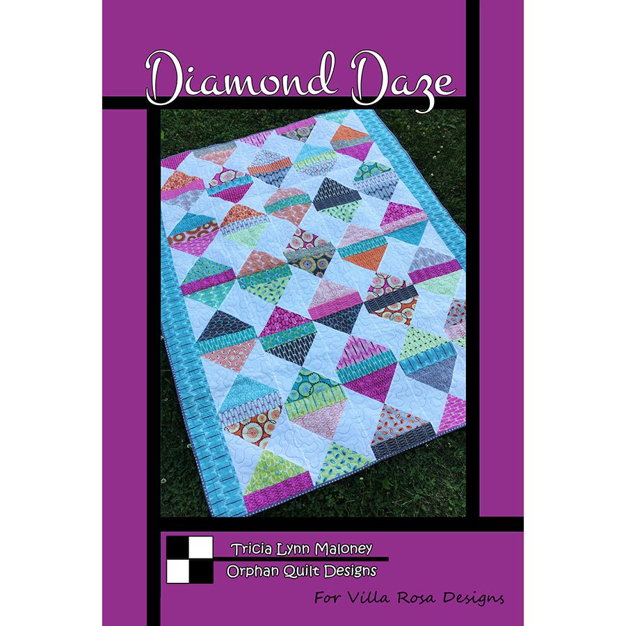 Diamond Daze Quilt Pattern - Villa Rosa Designs from Fort Worth Fabric Studio