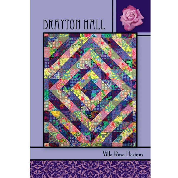Drayton Hall Quilt Pattern Pattern by Villa Rosa Designs