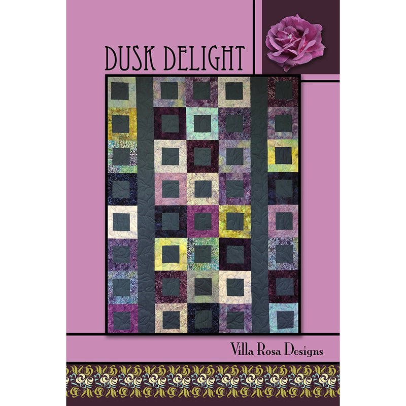 Dusk Delight Quilt Pattern PDF Download - Villa Rosa Designs from Fort Worth Fabric Studio
