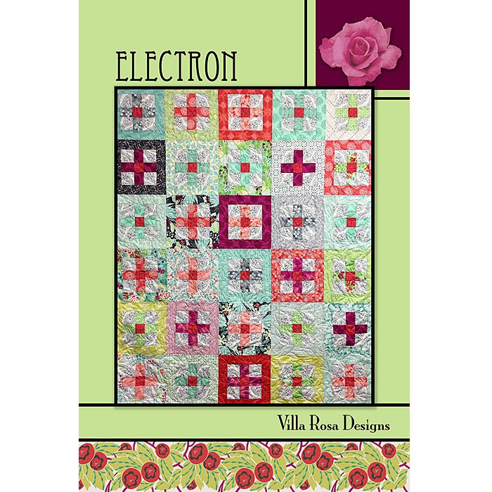 Electron Quilt Pattern PDF Download - Villa Rosa Designs from Fort Worth Fabric Studio