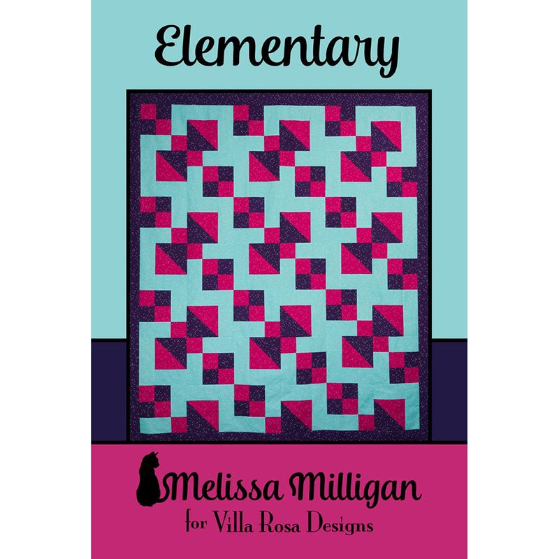 Elementary Quilt Pattern PDF Download - Villa Rosa Designs from Fort Worth Fabric Studio