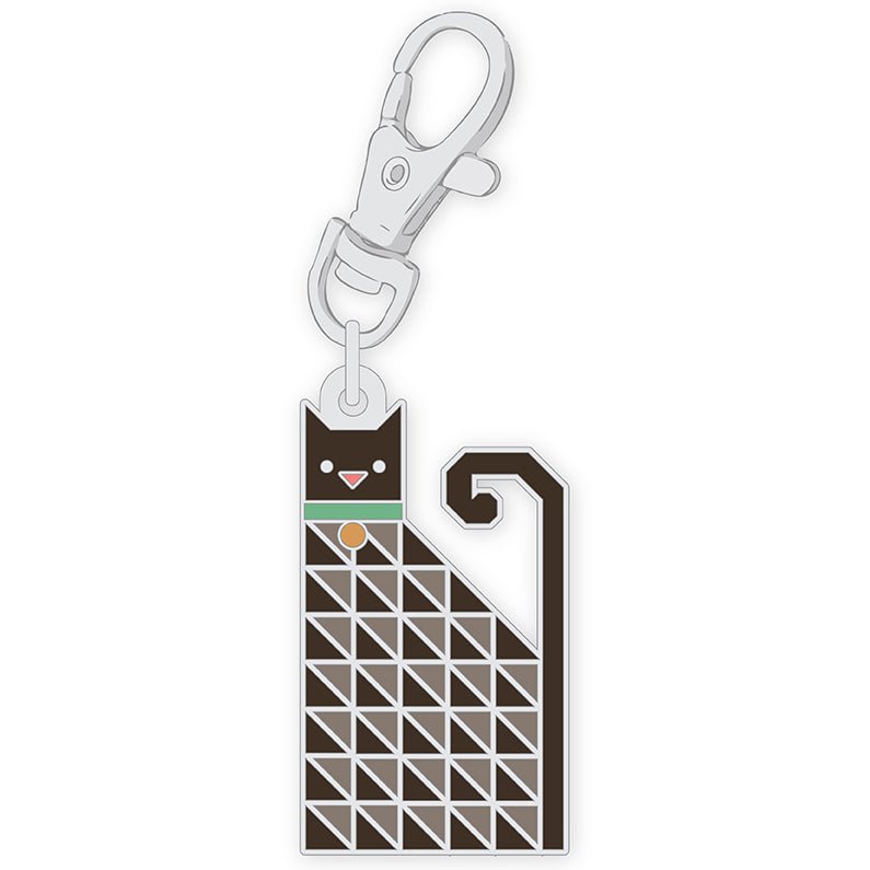Enamel Happy Charm Cat by Lori Holt - Lori Holt from Fort Worth Fabric Studio
