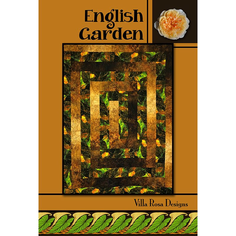 English Garden Quilt Pattern - Villa Rosa Designs from Fort Worth Fabric Studio