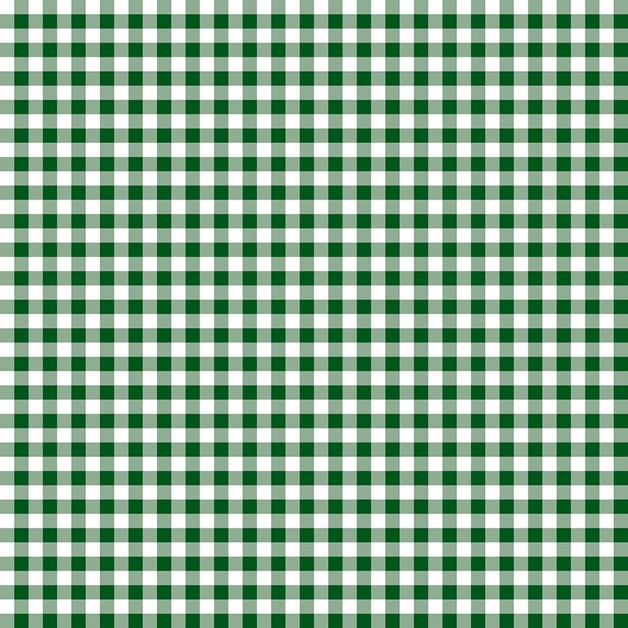 Essentials Gingham White/Dark Green - Wilmington Prints from Fort Worth Fabric Studio