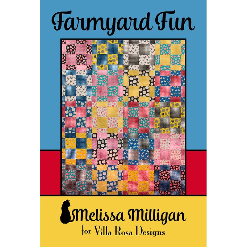 Farmyard Fun Quilt Pattern - Villa Rosa Designs from Fort Worth Fabric Studio