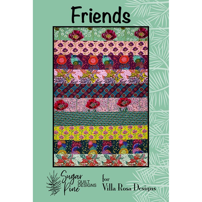 Friends Quilt Pattern PDF Download - Villa Rosa Designs from Fort Worth Fabric Studio