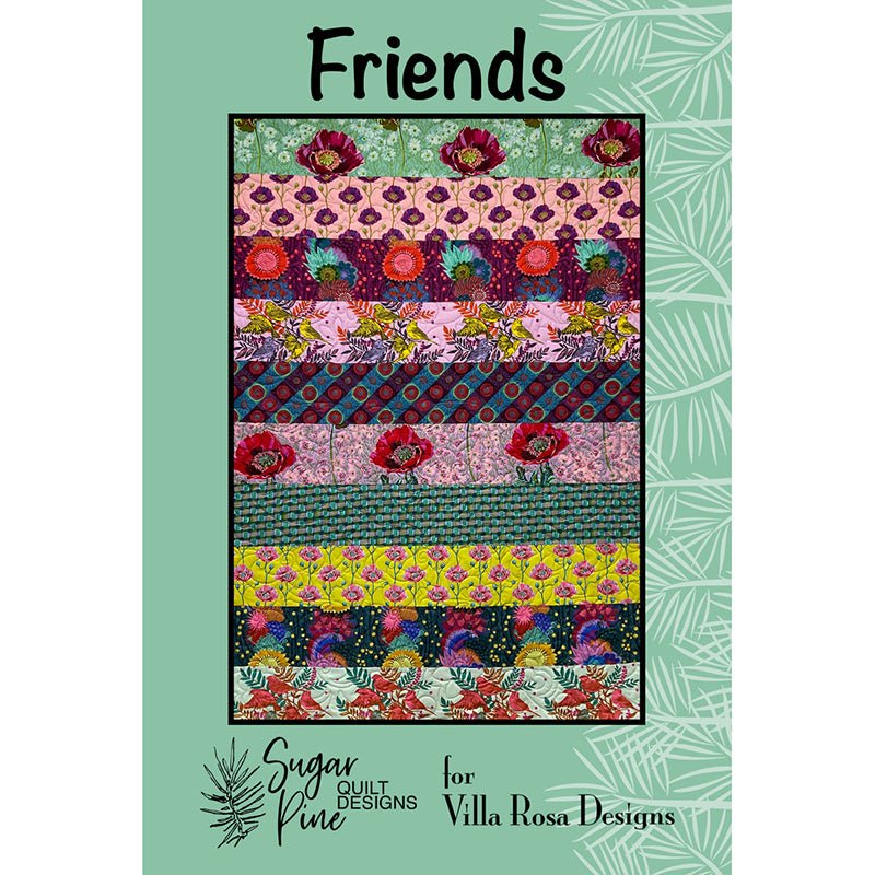 Friends Quilt Pattern - Villa Rosa Designs from Fort Worth Fabric Studio