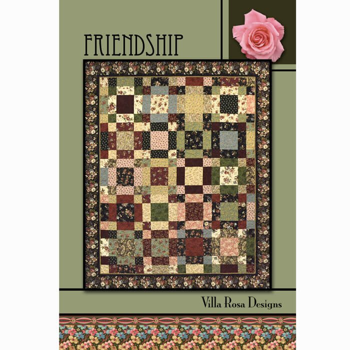 Friendship Quilt Pattern Pattern by Villa Rosa Designs