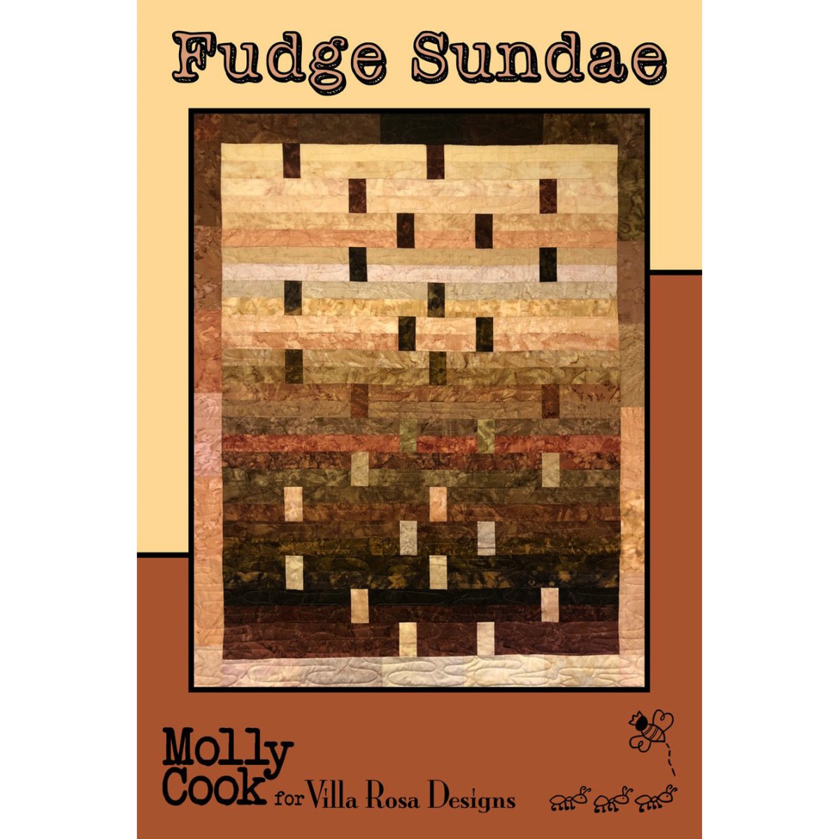 Fudge Sundae Quilt Pattern - Villa Rosa Designs from Fort Worth Fabric Studio