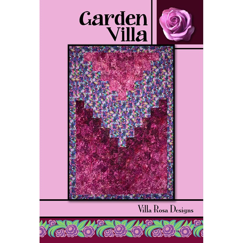 Garden Villa Quilt Pattern PDF Download - Villa Rosa Designs from Fort Worth Fabric Studio