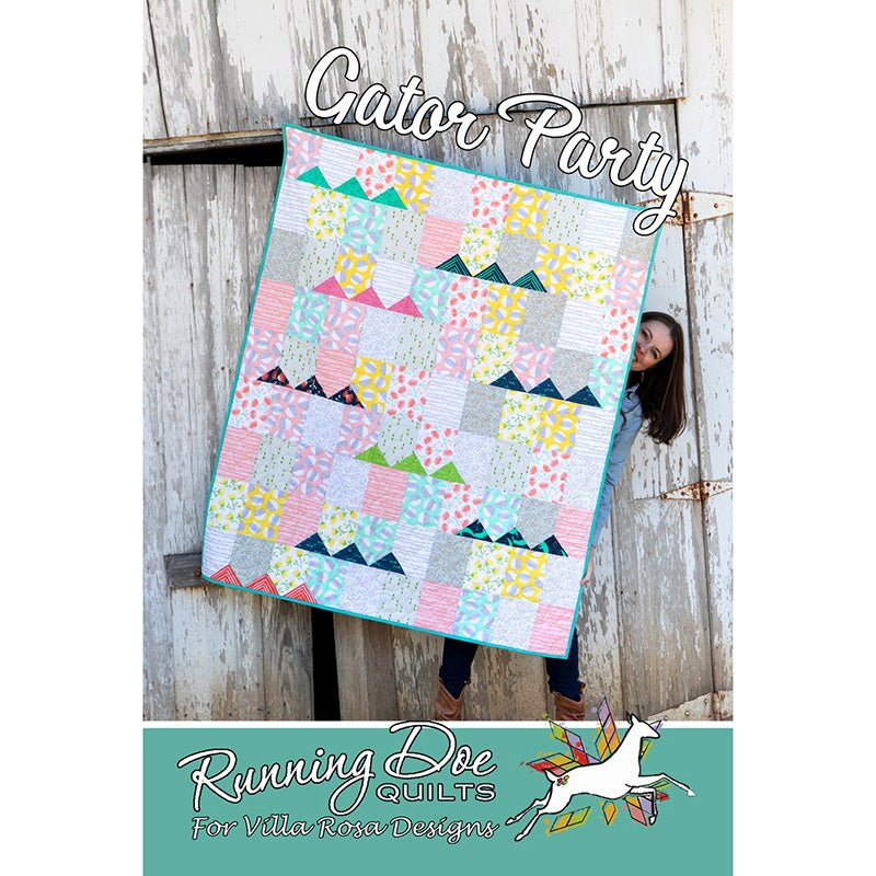 Gator Party Quilt Pattern Pattern by Villa Rosa Designs