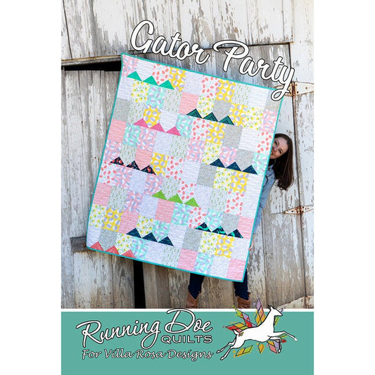 Gator Party Quilt Pattern Pattern by Villa Rosa Designs
