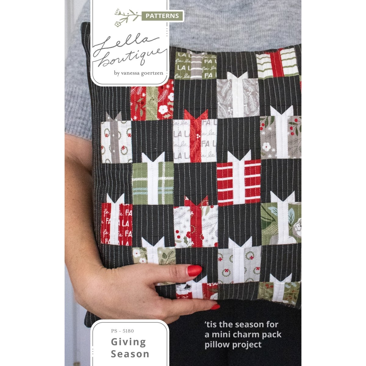Giving Season Christmas Eve Project Sheet by Lella Boutique for Moda Free PDF - Moda from Fort Worth Fabric Studio