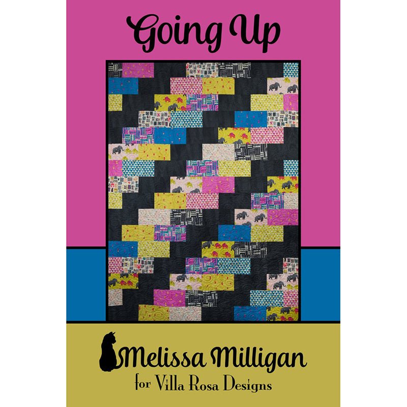 Going Up Quilt Pattern - Villa Rosa Designs from Fort Worth Fabric Studio