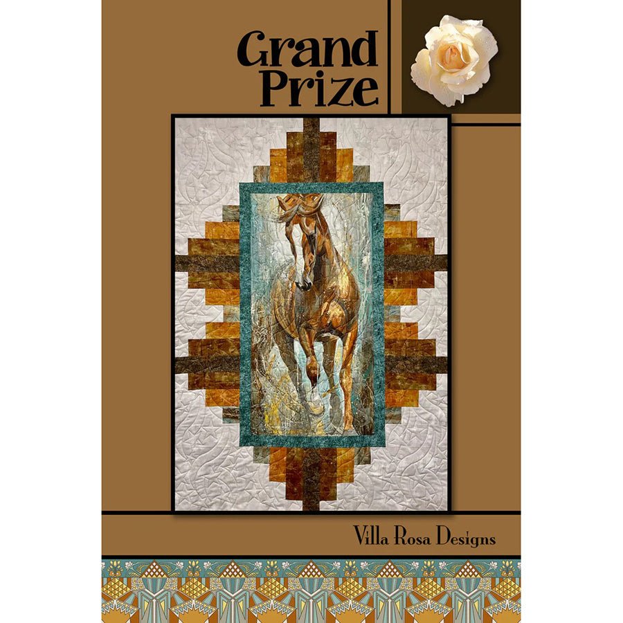 Grand Prize Quilt Pattern - Villa Rosa Designs from Fort Worth Fabric Studio