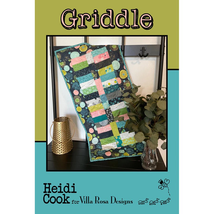 Griddle Quilt Pattern - Villa Rosa Designs from Fort Worth Fabric Studio