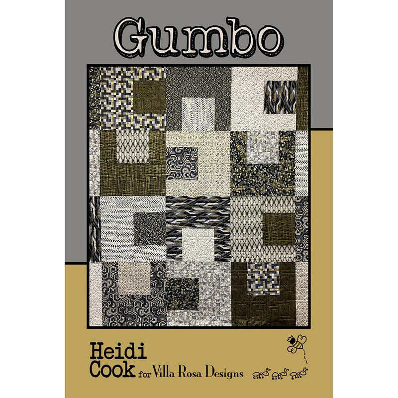 Gumbo Quilt Pattern - Villa Rosa Designs from Fort Worth Fabric Studio