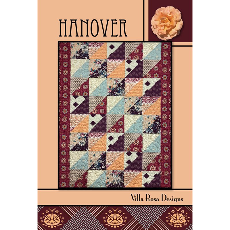 Hanover Quilt Pattern PDF Download - Villa Rosa Designs from Fort Worth Fabric Studio