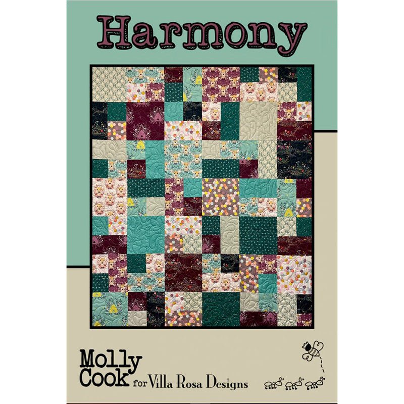 Harmony Quilt Pattern - Villa Rosa Designs from Fort Worth Fabric Studio