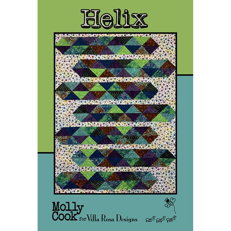 Helix Quilt Pattern - Villa Rosa Designs from Fort Worth Fabric Studio